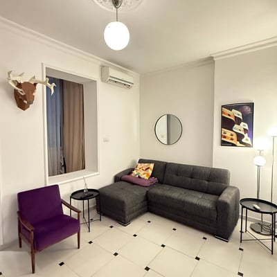 Аренда светлой 2-комнатной квартиры, 43 м², центр Белграда, Сербия